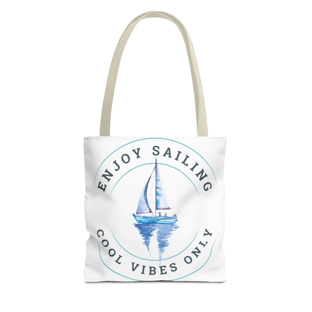 Sailing Tote – Enjoy Sailing, Cool Vibes Only - Image 6
