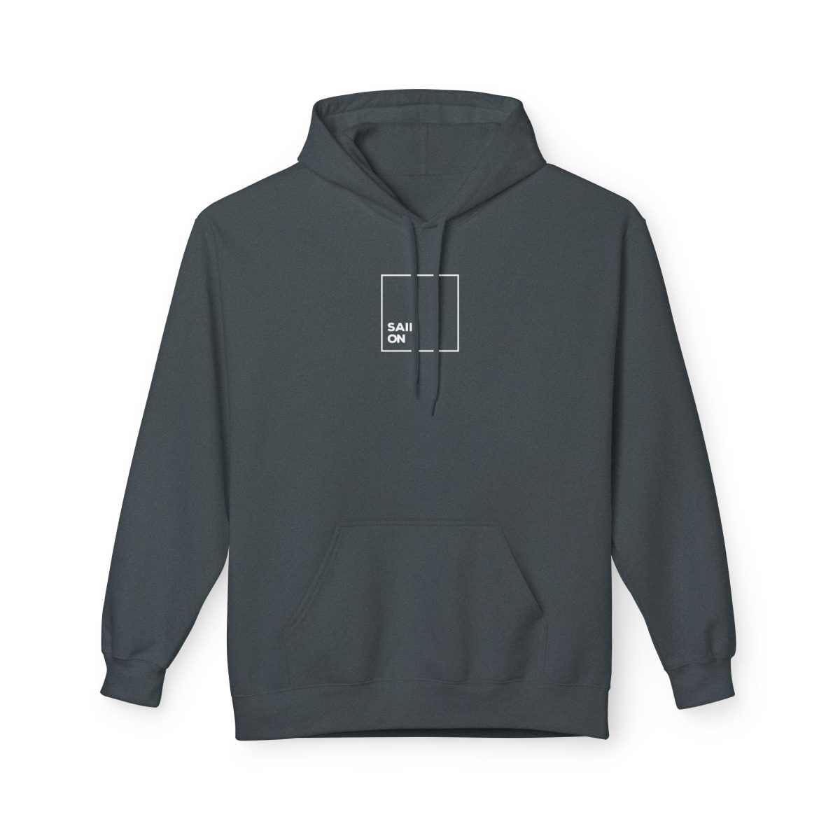 Sail On minimalist print sailing hoodie for urban sea lovers