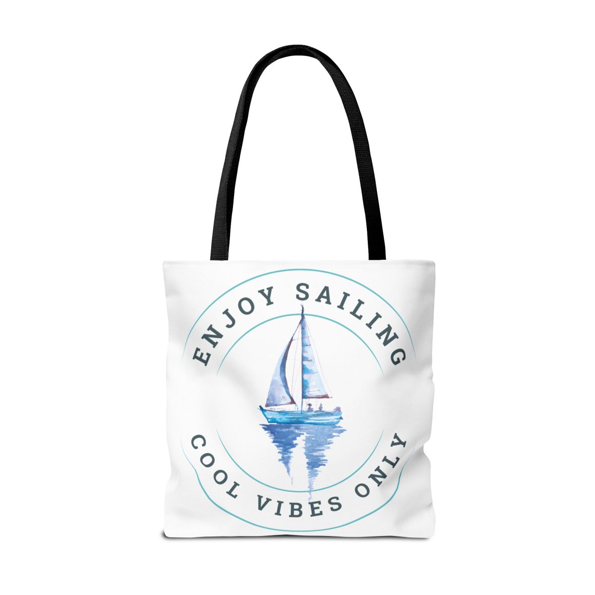 Sailing Tote – Enjoy Sailing, Cool Vibes Only - Image 3