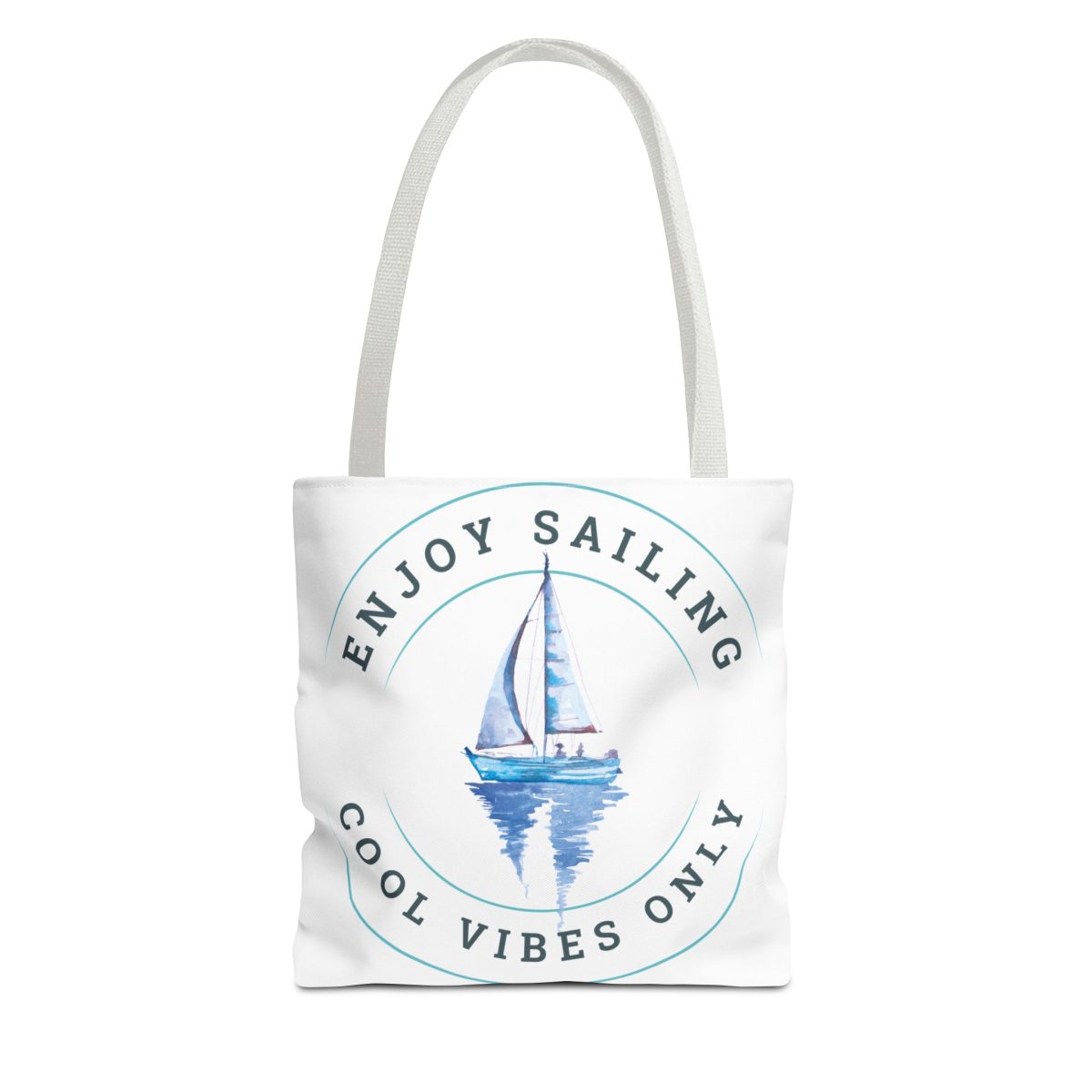 Sailing Tote – Enjoy Sailing, Cool Vibes Only - Image 4