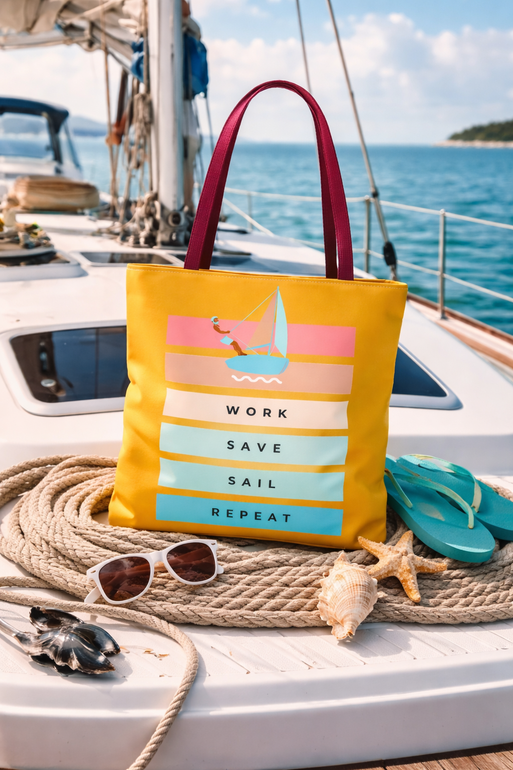 bag-on-a-boat-for-a-sailor