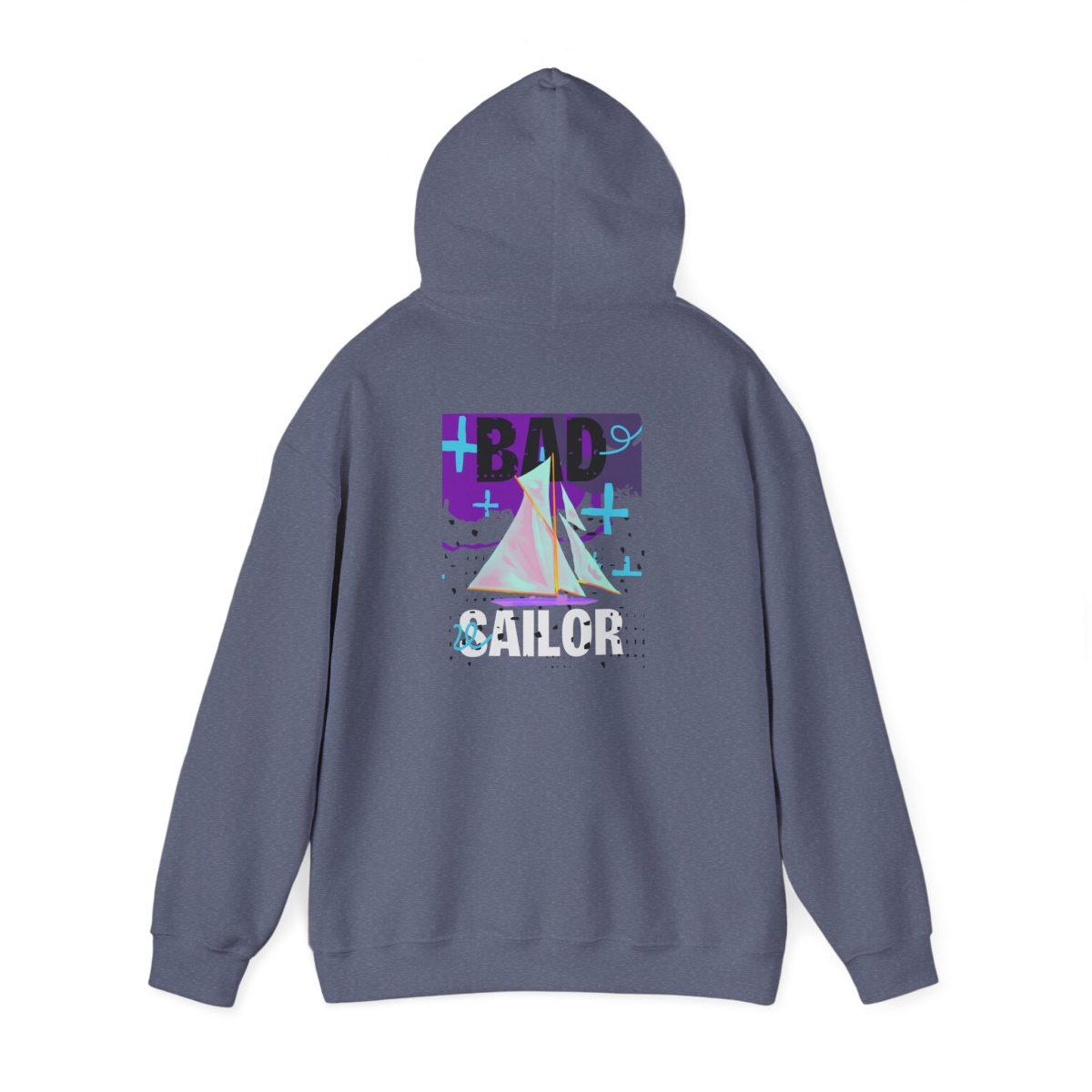 Bad Sailor Midnight sailing hoodie for urban sea lovers