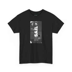 black minimalist sailing t-shirt vintage SAIL