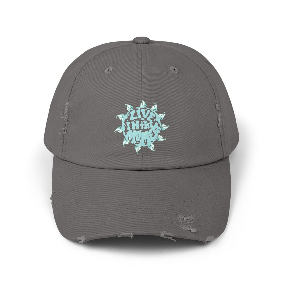 Sailing Cap – Live in the Moment Aquamarine - Image 5