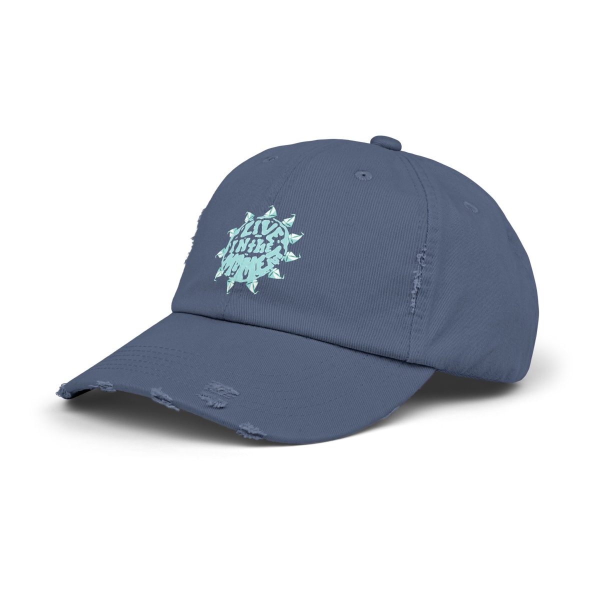 Sailing Cap – Live in the Moment Aquamarine - Image 3
