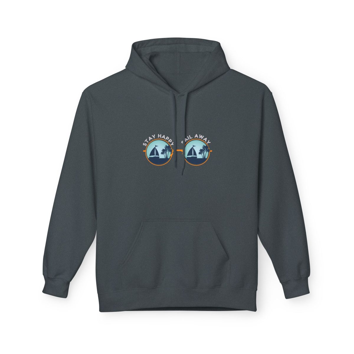 Yachting Hoodie – Stay Happy, Sail Away - Image 9