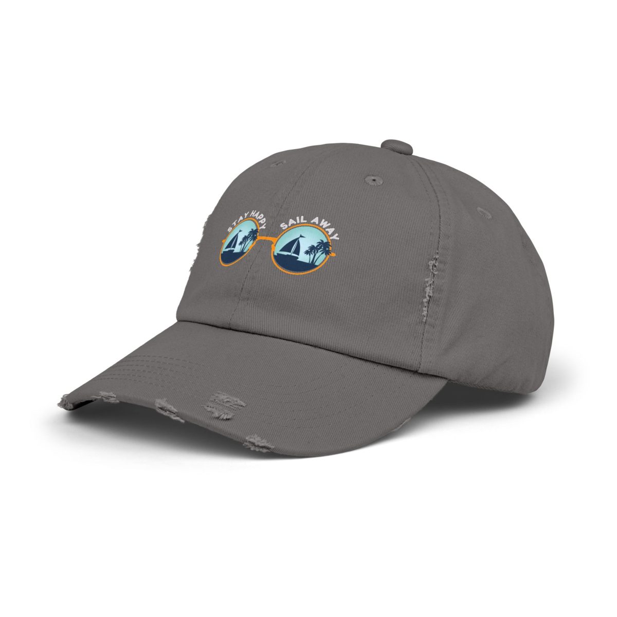 Sailing Cap – Stay Happy, Sail Away - Image 9