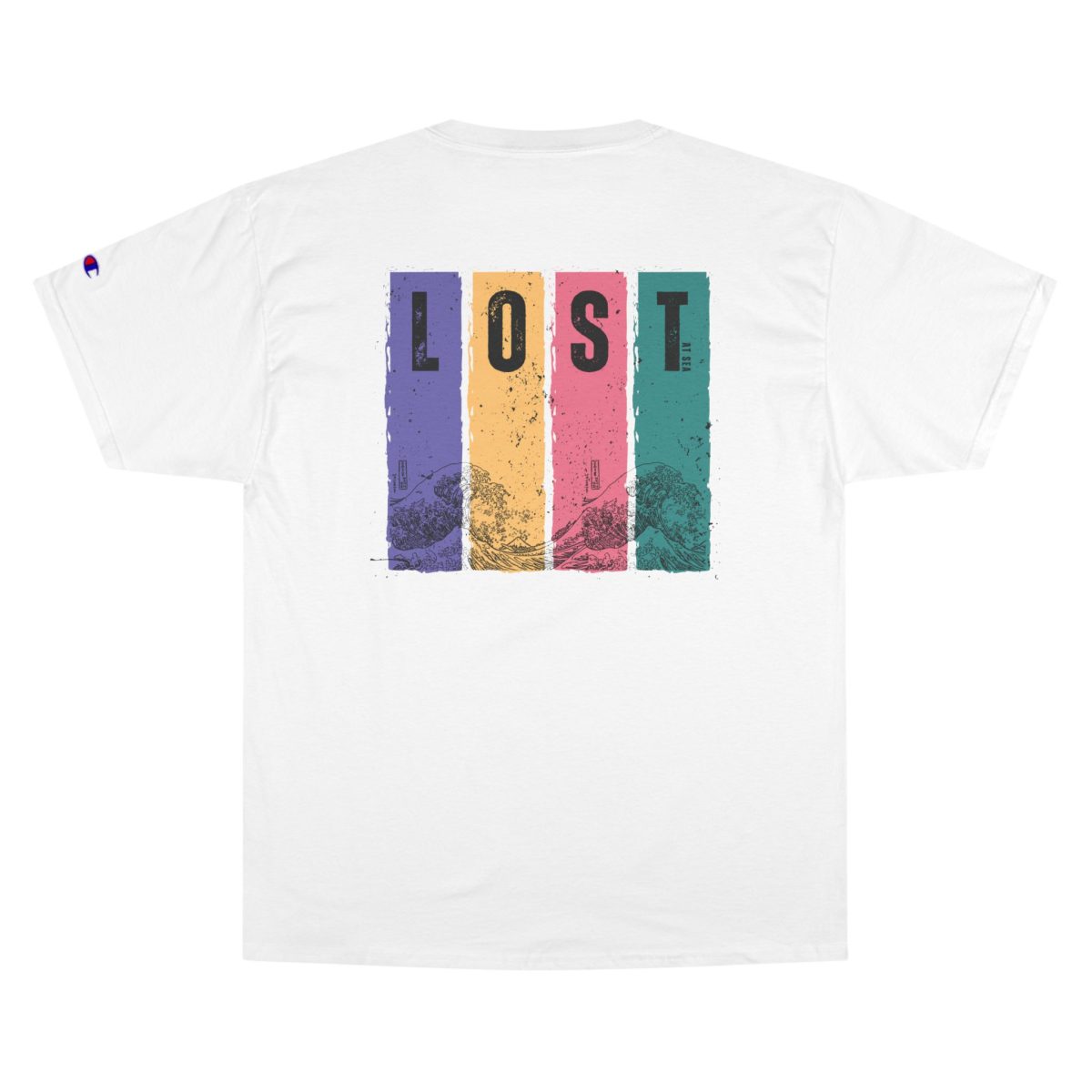 Nautical Modern T-Shirt – Lost at Sea - Image 3