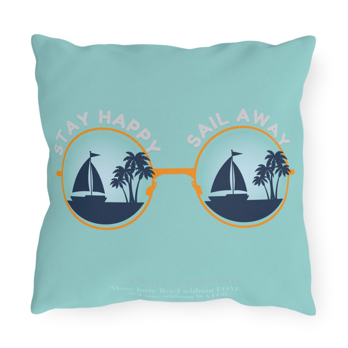 Waterproof Pillow for Boats – Stay Happy, Sail Away - Image 2