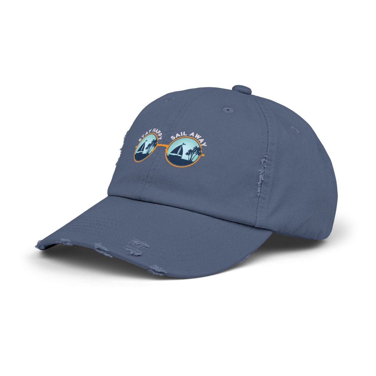 Sailing Cap – Stay Happy, Sail Away - Image 6