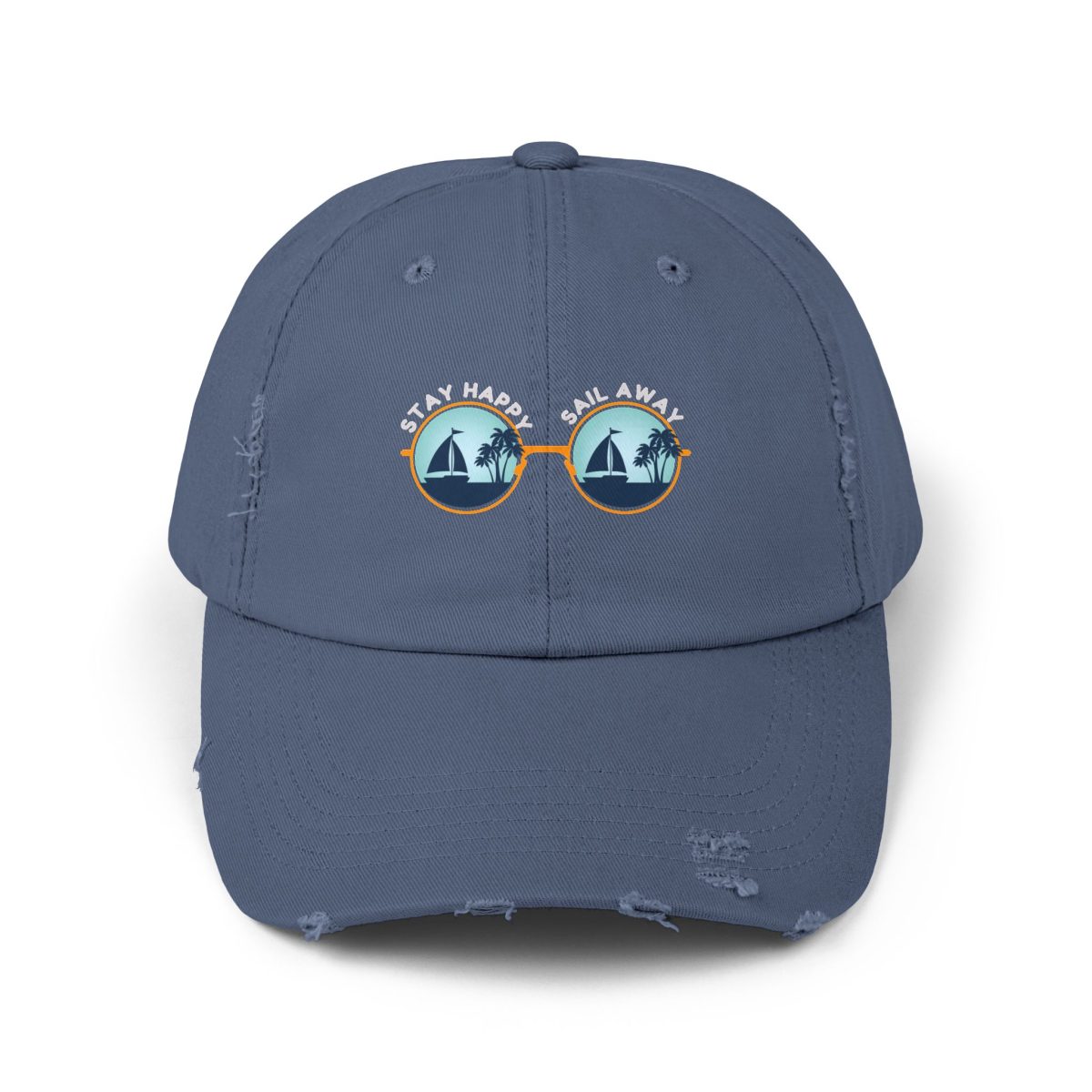 Sailing Cap – Stay Happy, Sail Away - Image 5