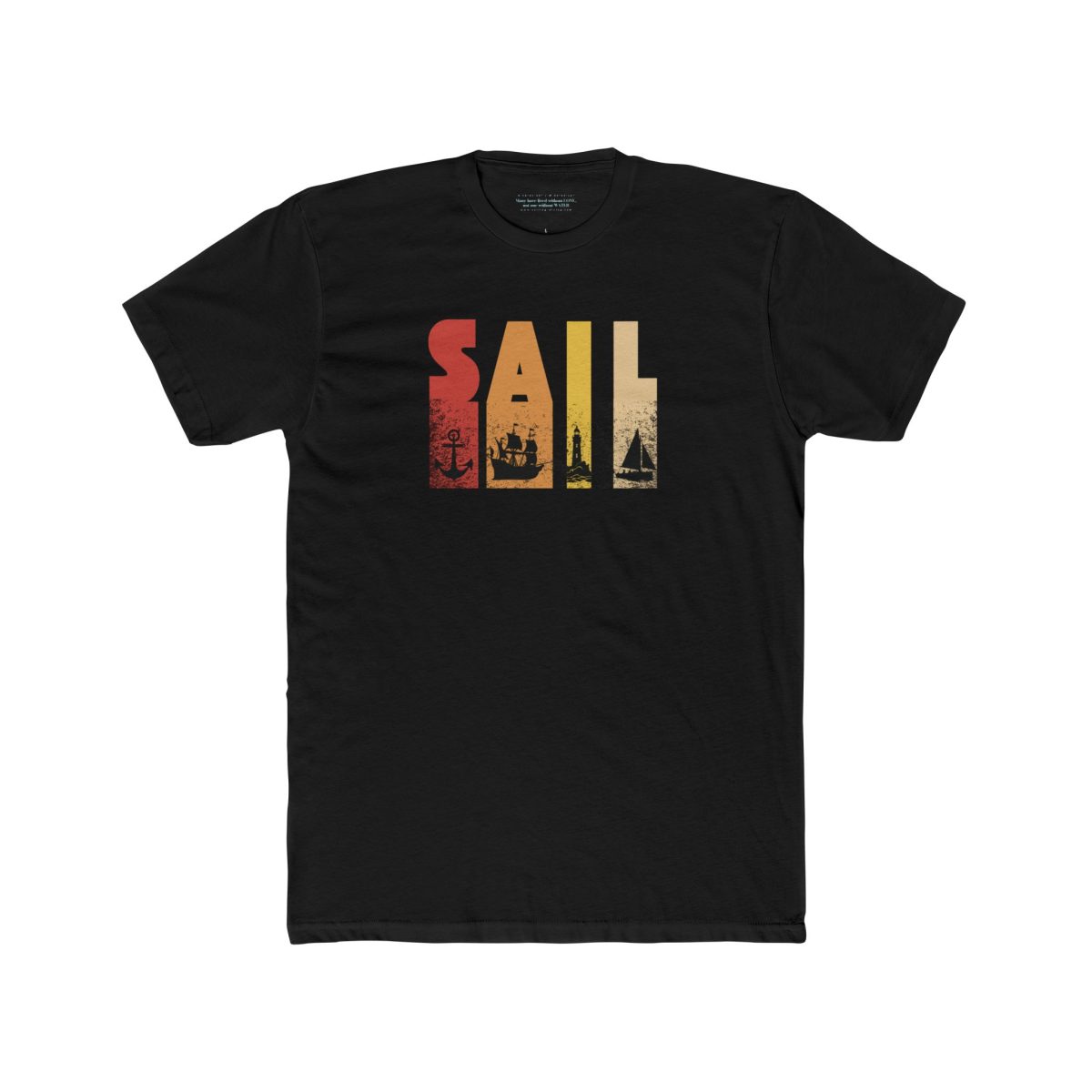 Cool Sailing T-Shirt – Sail Sunset - Image 5