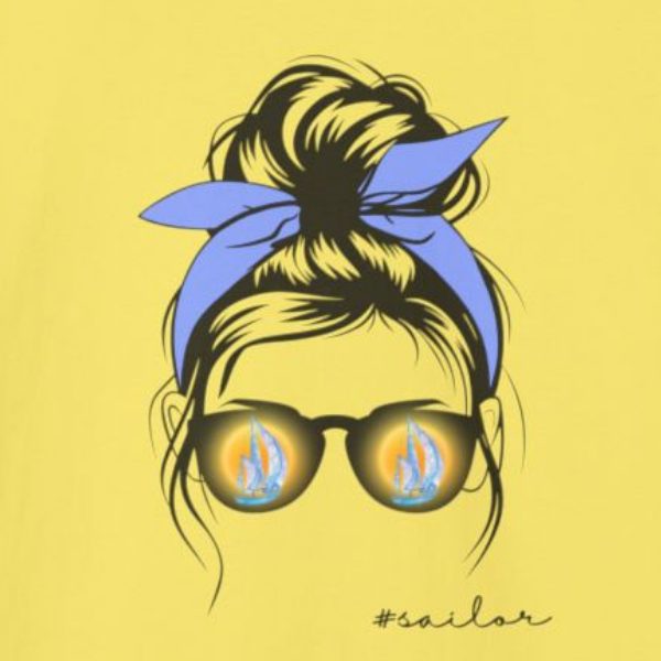 Sailor T-Shirt – Sunglasses Reflection - Image 2